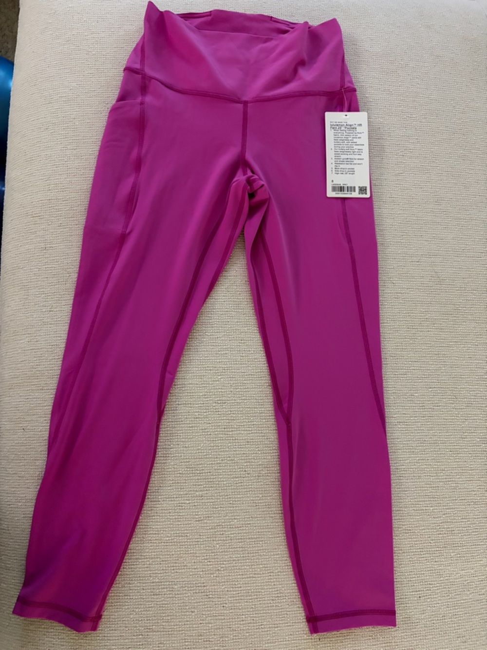 lululemon  Magenta Align HR Pants with Pockets
